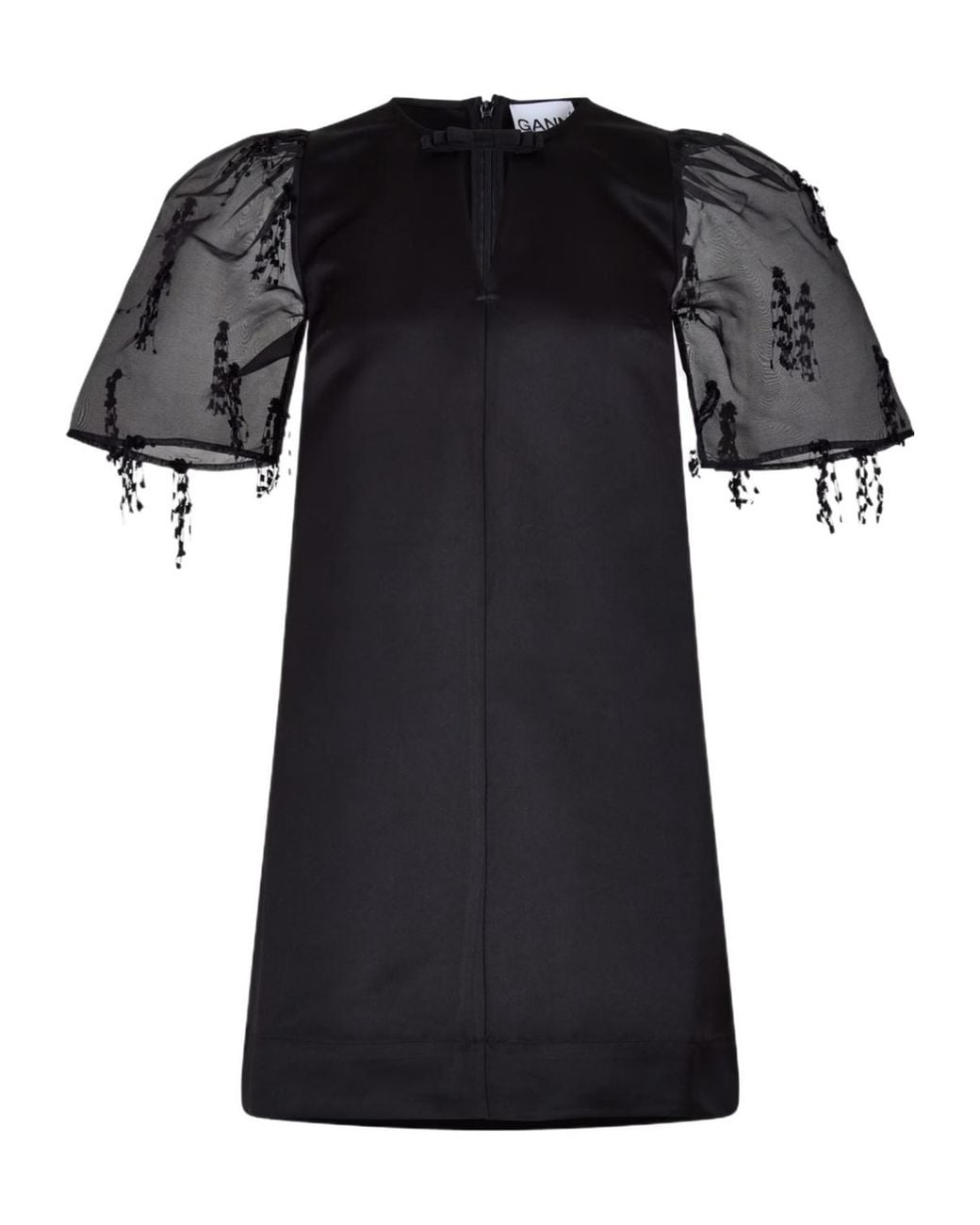 Ganni Black Dress