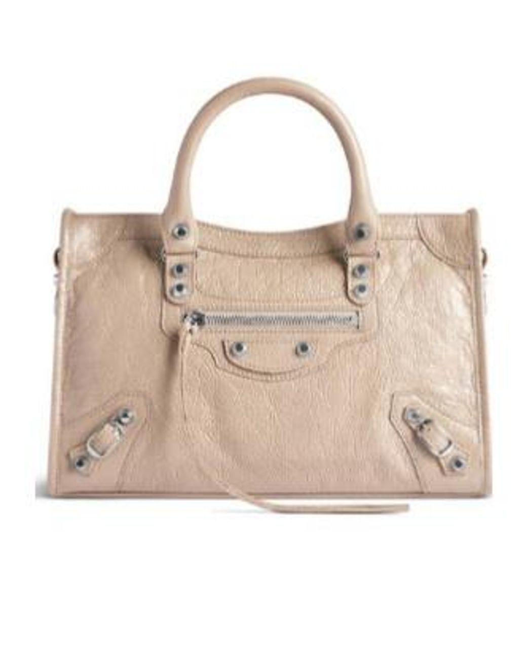 Balenciaga Natural Le City Top Handle Bag