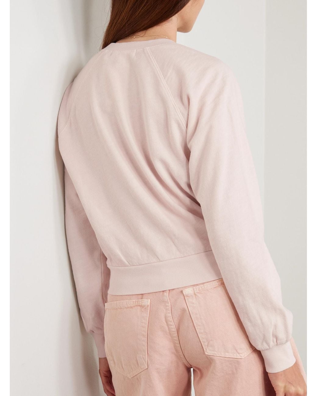 ÉTERNE White Comfortable Minimalist Sweatshirt