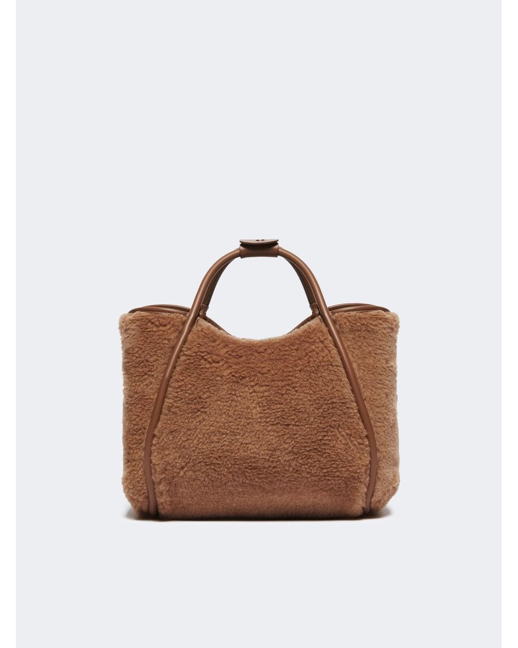 Max Mara Brown Teddy Tote Bag