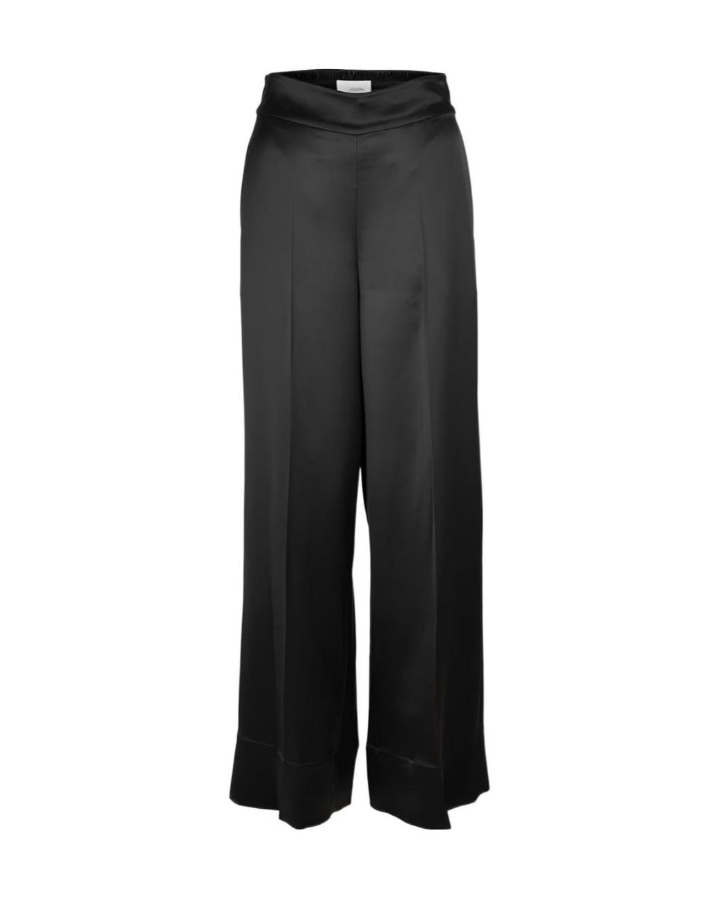 Joseph Black Elastic Waist Trousers