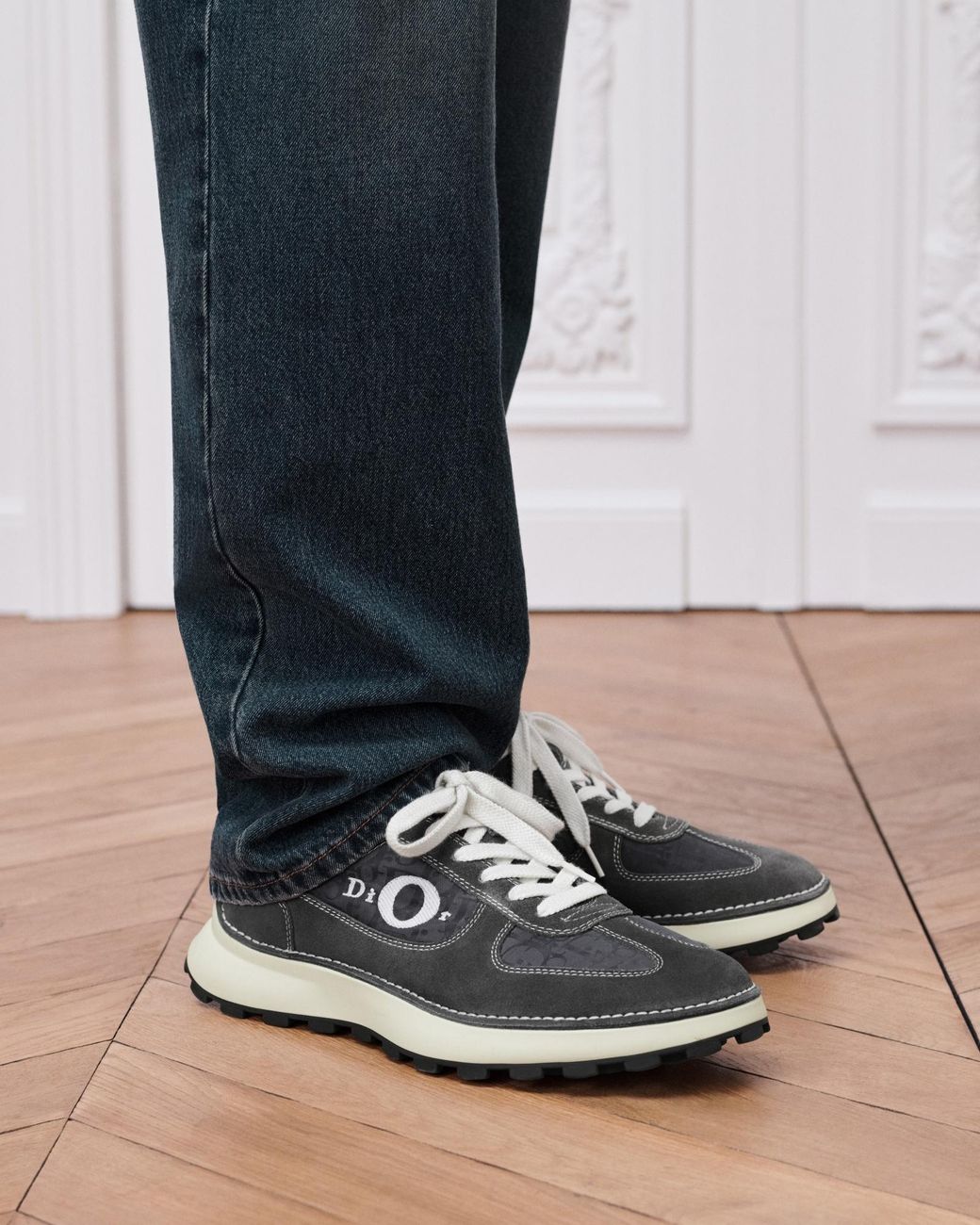 Dior Gray Squash Sneaker for men