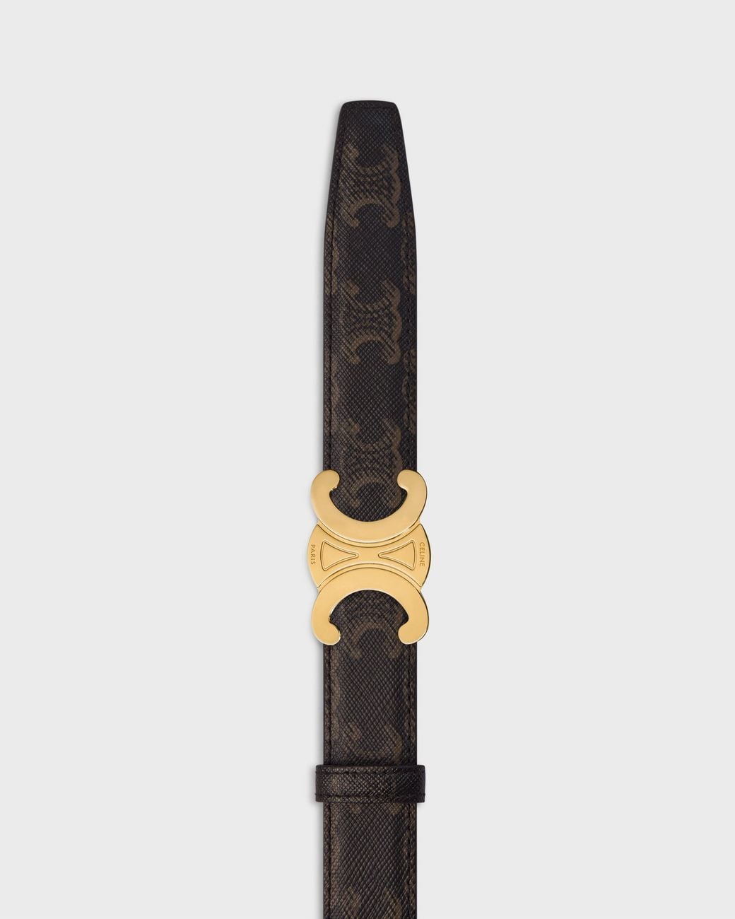 Céline Multicolor Triomphe Buckle 25 Mm Reversible Belt