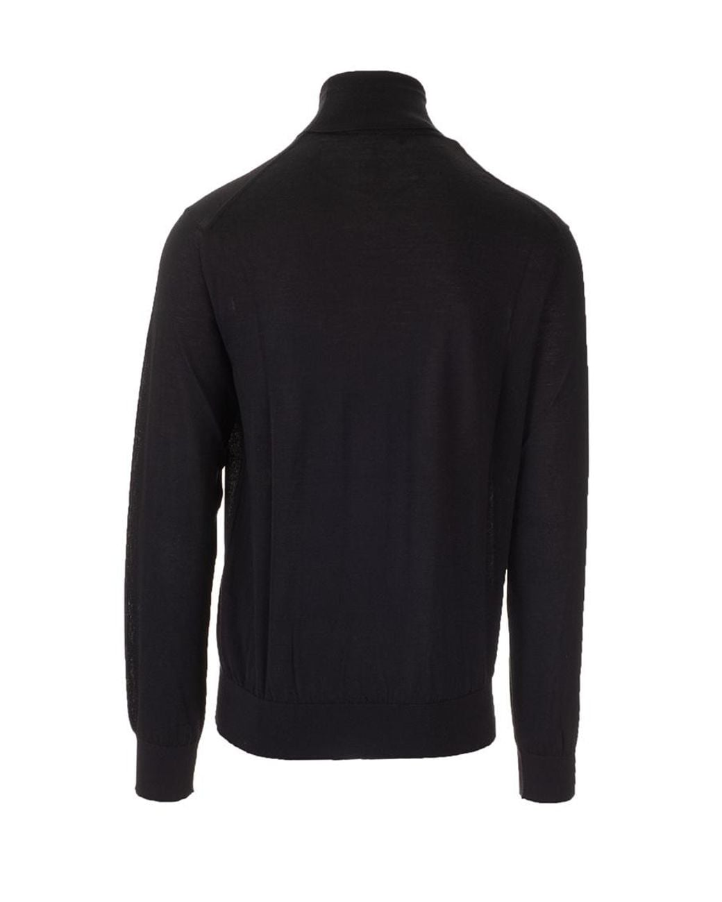 Dolce & Gabbana Black Turtleneck Jumper for men
