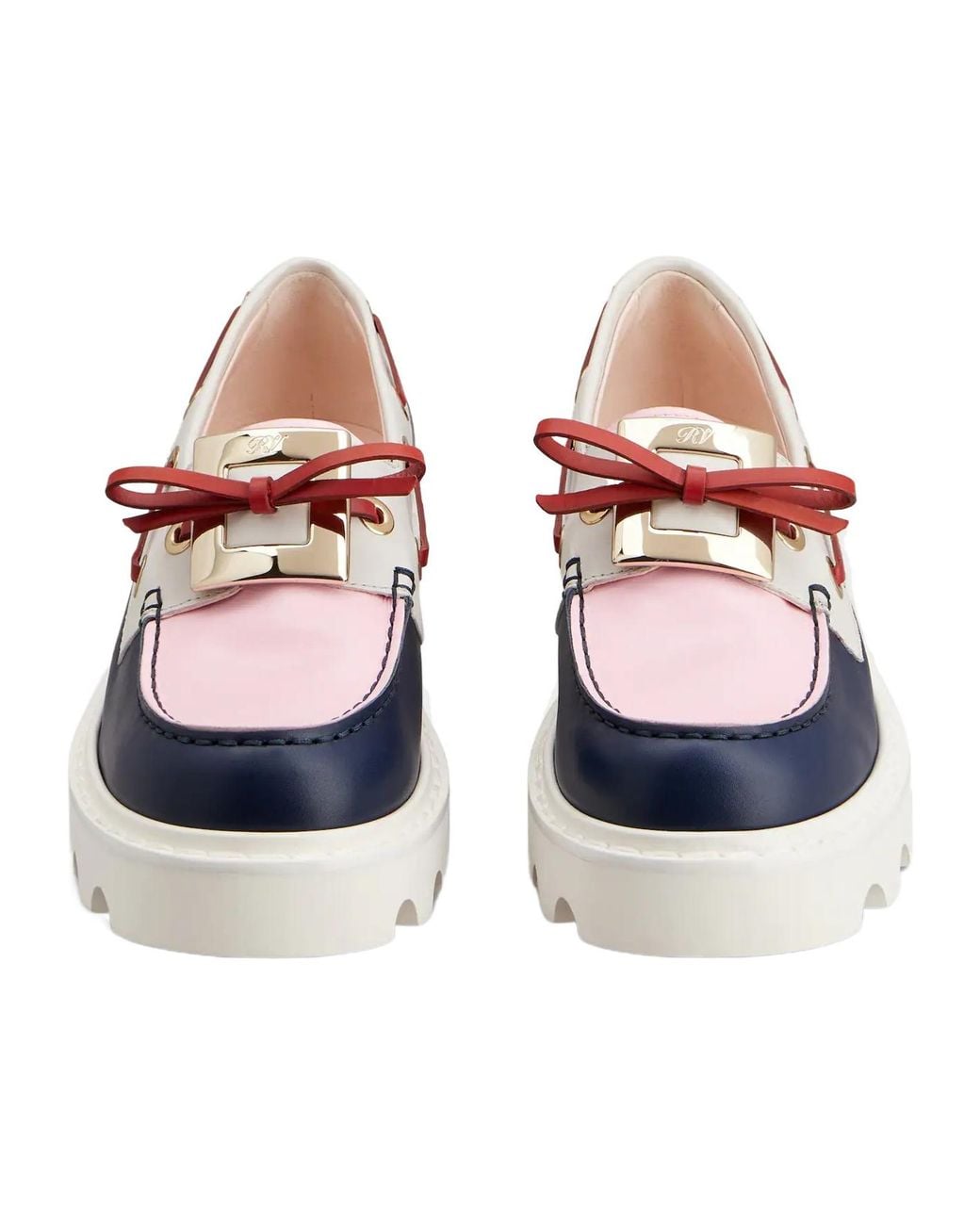 Roger Vivier Blue Viv' Rangers Truck Boat Shoes
