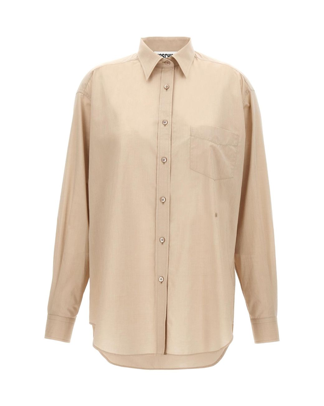 Moschino Natural Cotton Shirt