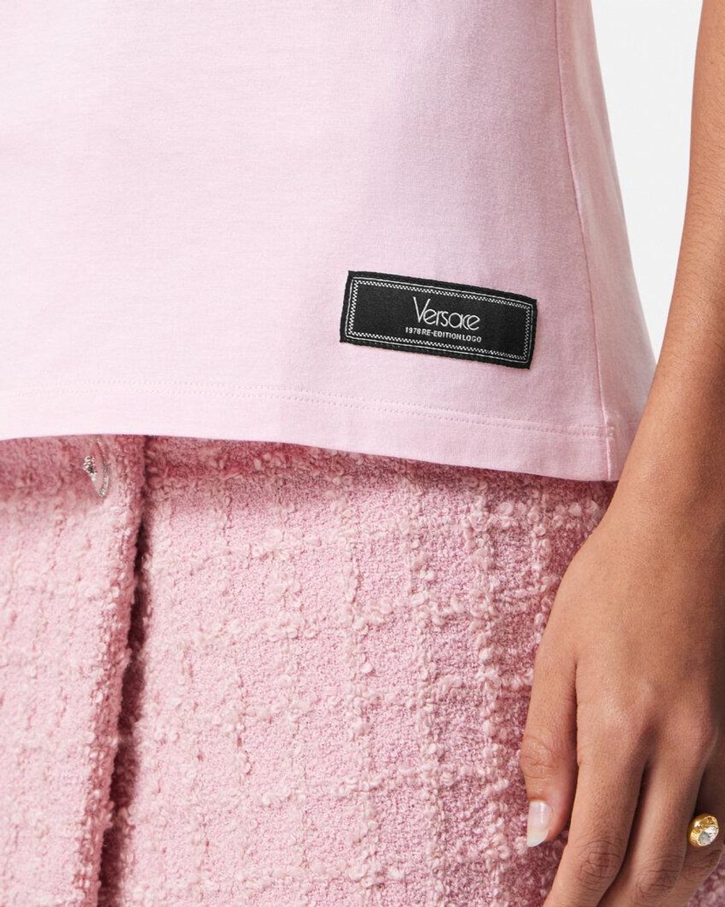 Versace Pink Top