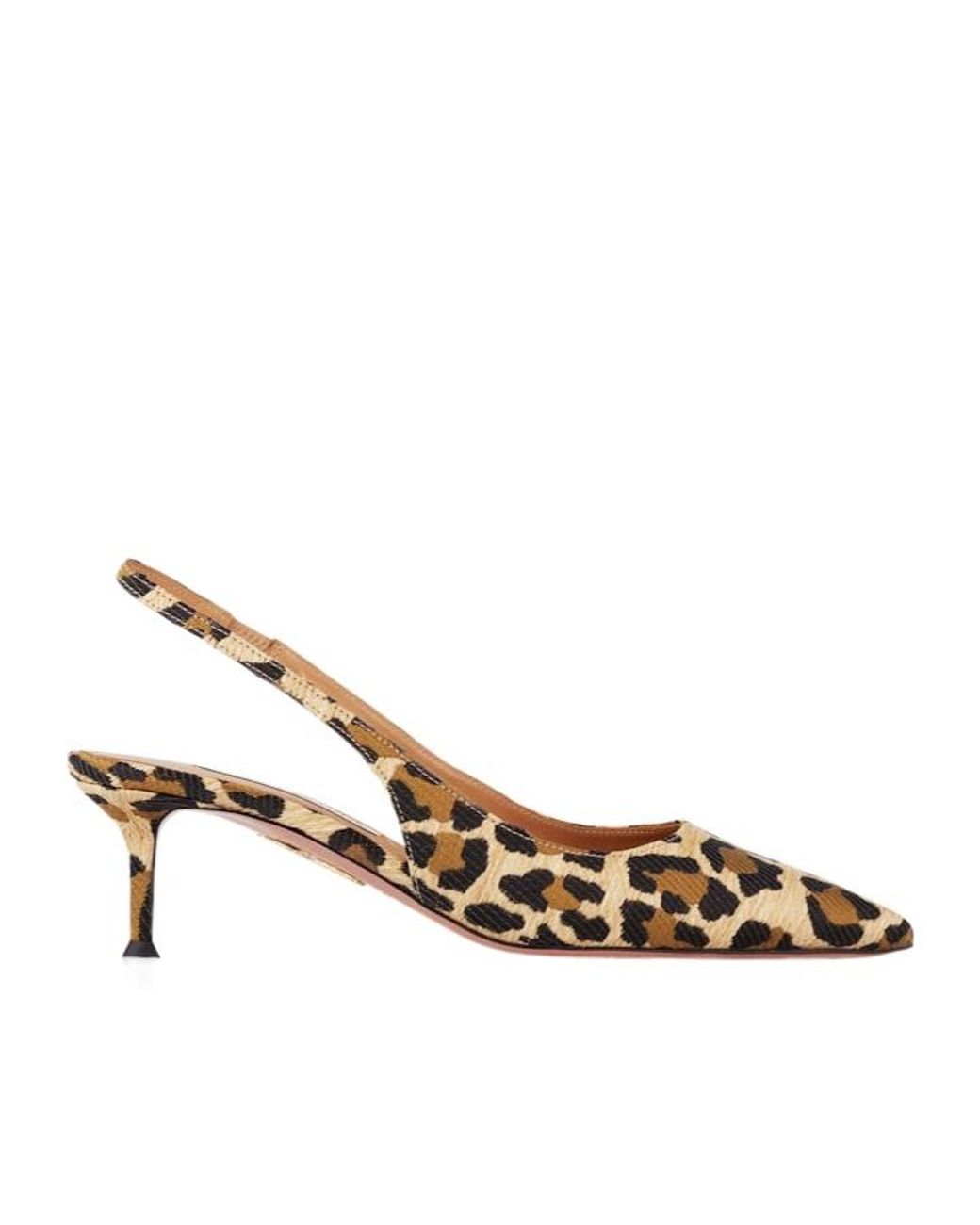 Aquazzura Metallic New Purist Sling Pumps