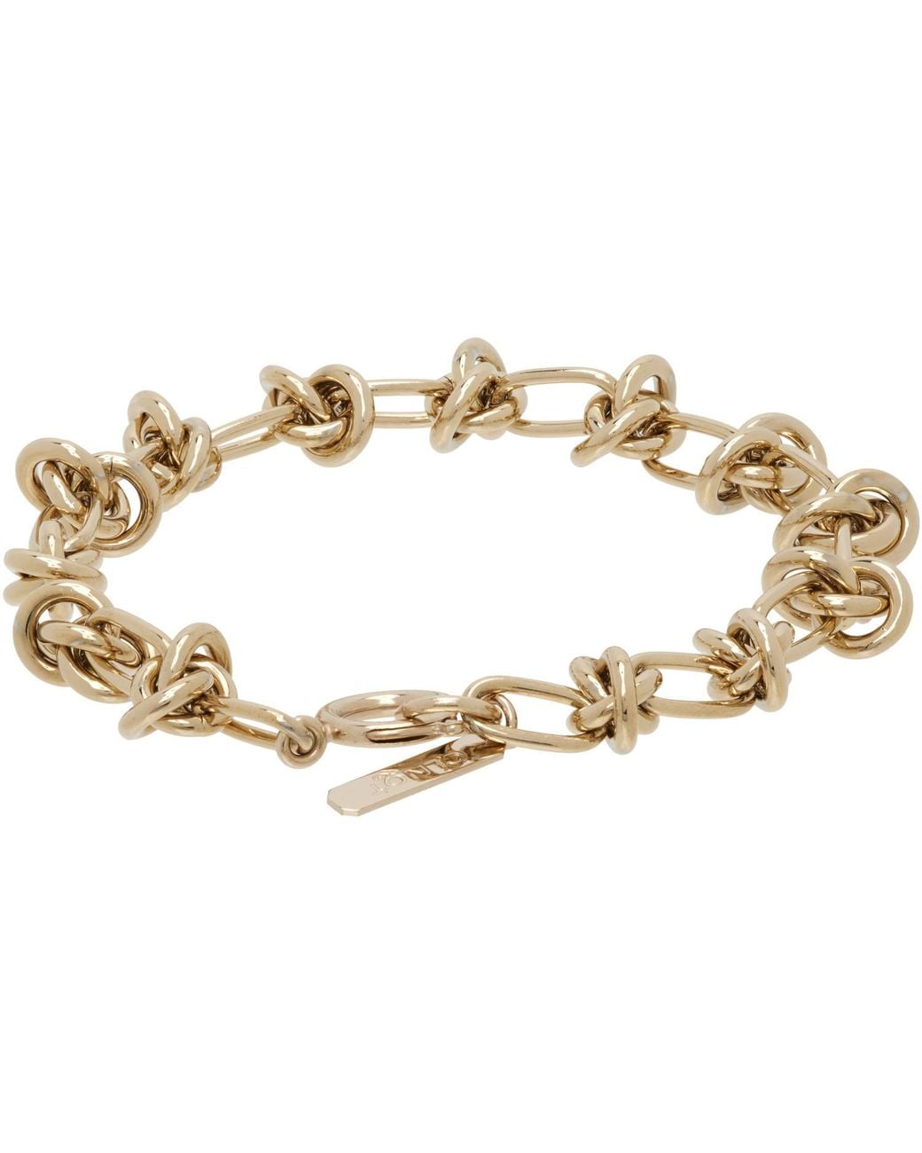Justine Clenquet Metallic Daria Bracelet for men