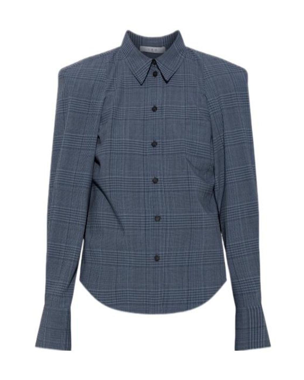 IRO Blue Long-Sleeved Shirt