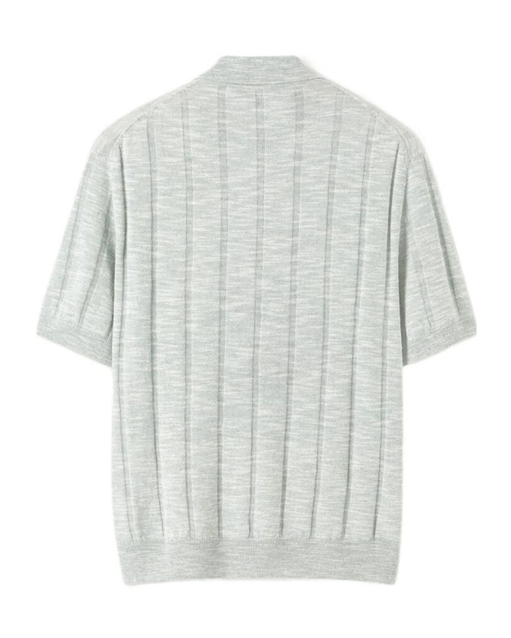 Loro Piana White Mayreau Polo Shirt for men