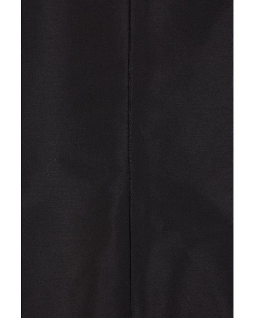 The Row Black Elione Crewneck Long-Sleeved Top