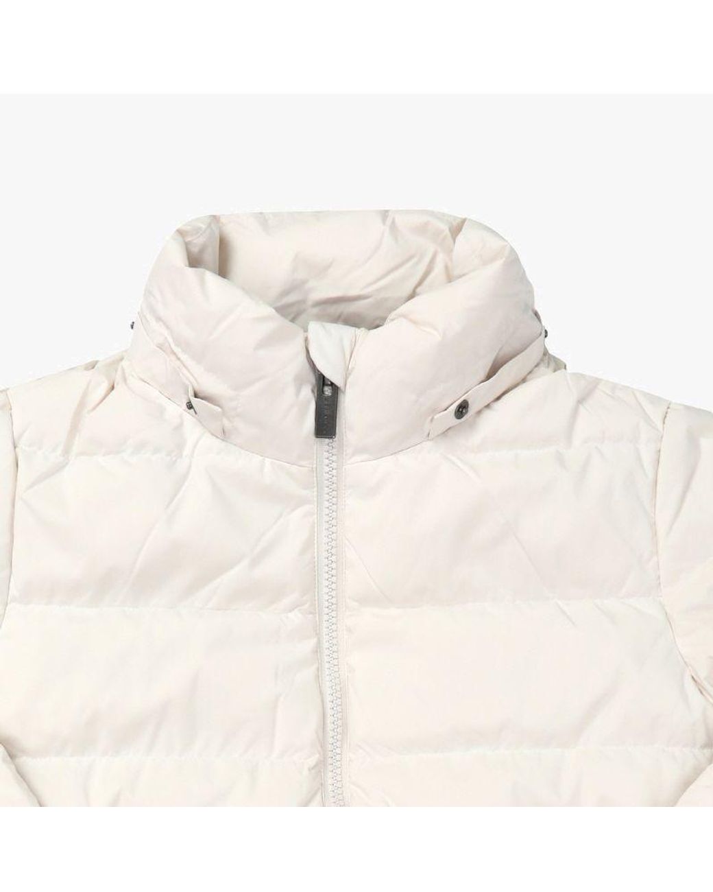 Pyrenex White Long-Sleeved Down Jacket