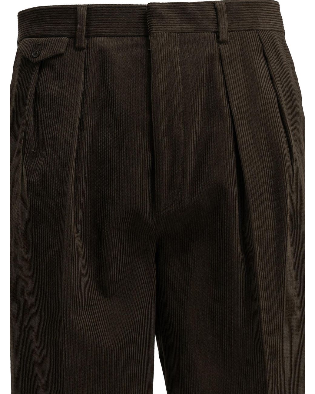 Céline Black Casual Trousers With Belt Loops for men