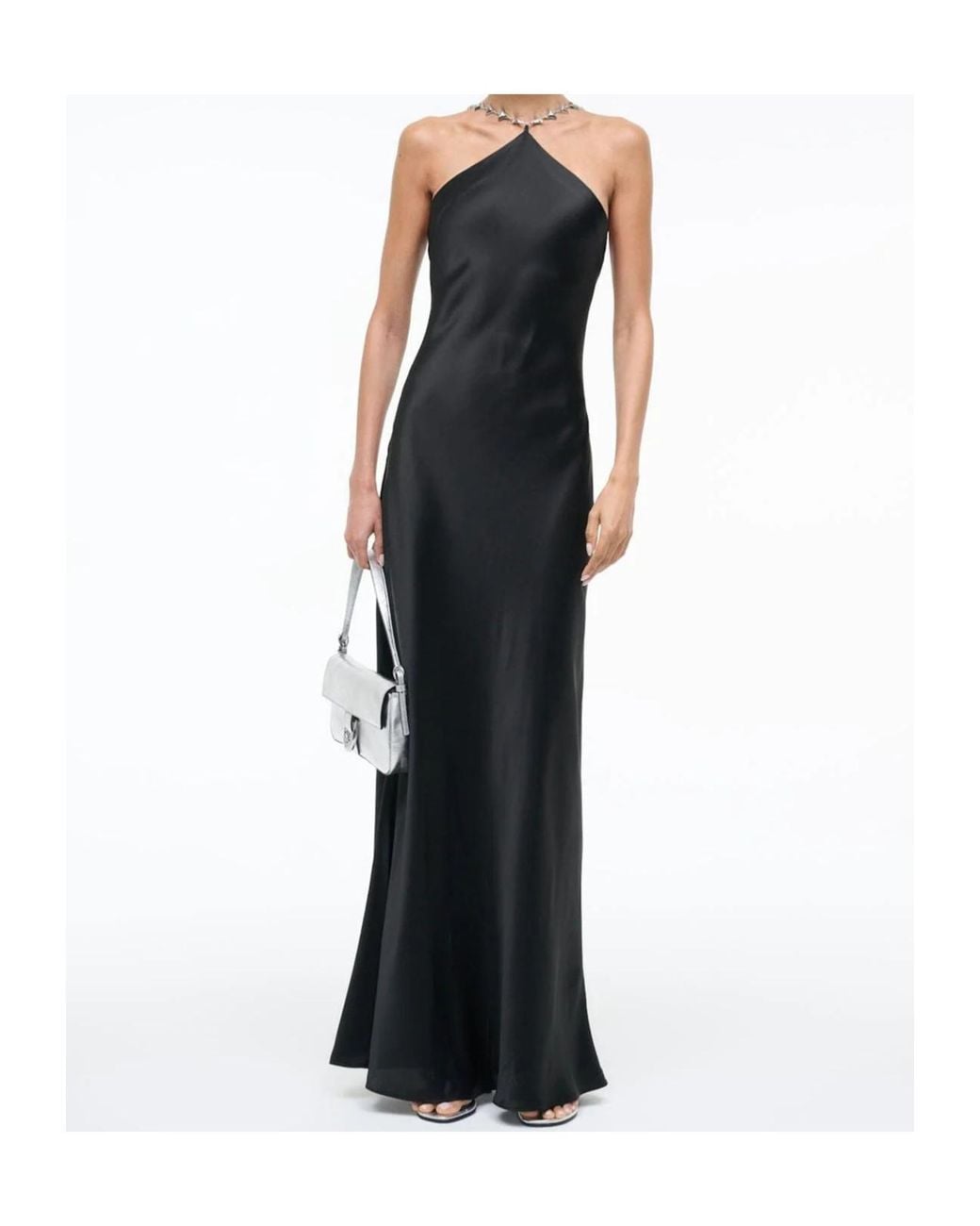 Staud Black Long Dress