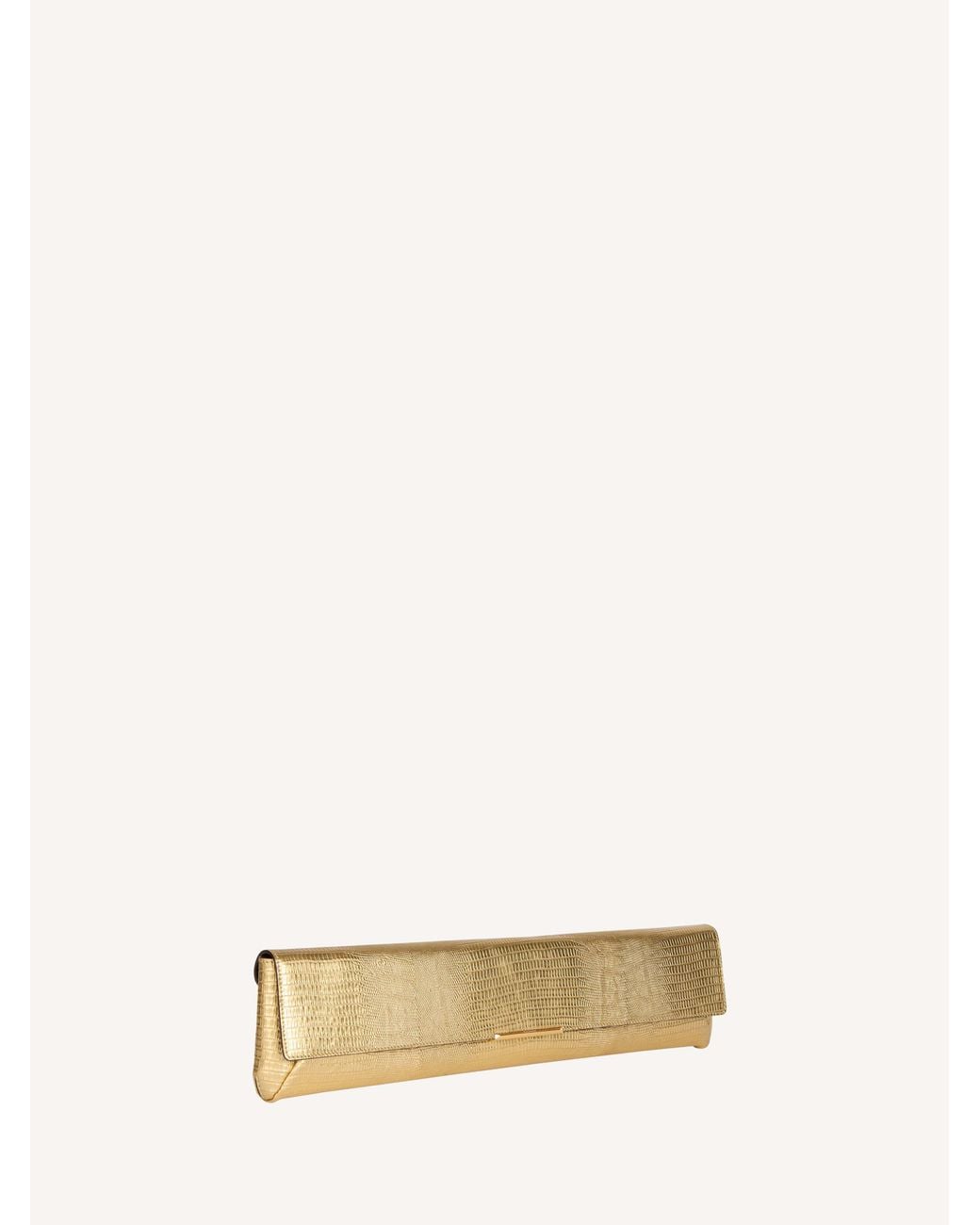 Balmain Natural Long Clutch Bag