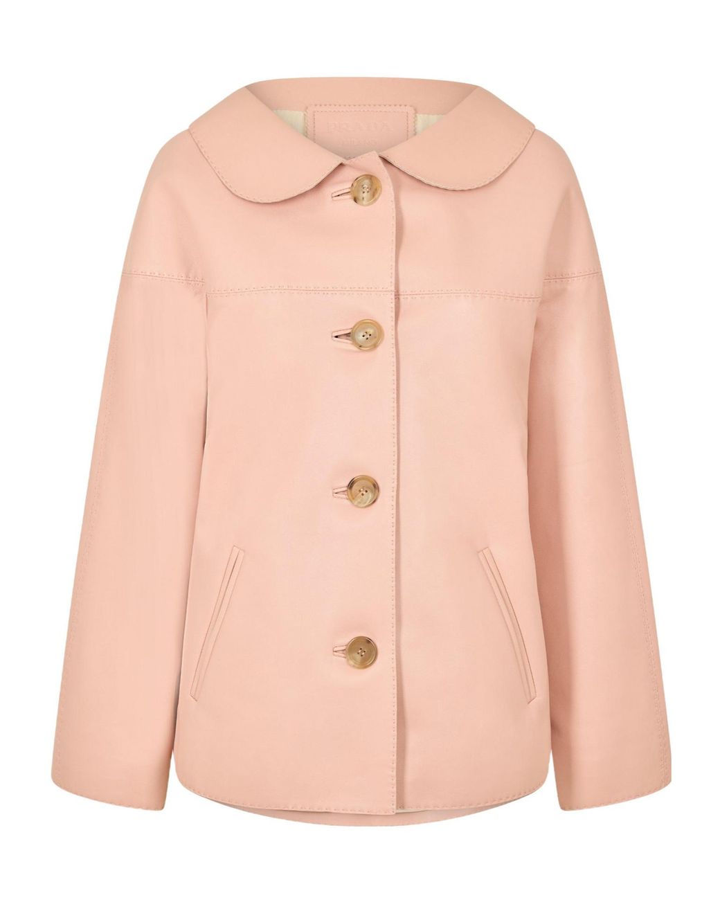 Prada Pink Leather Jacket