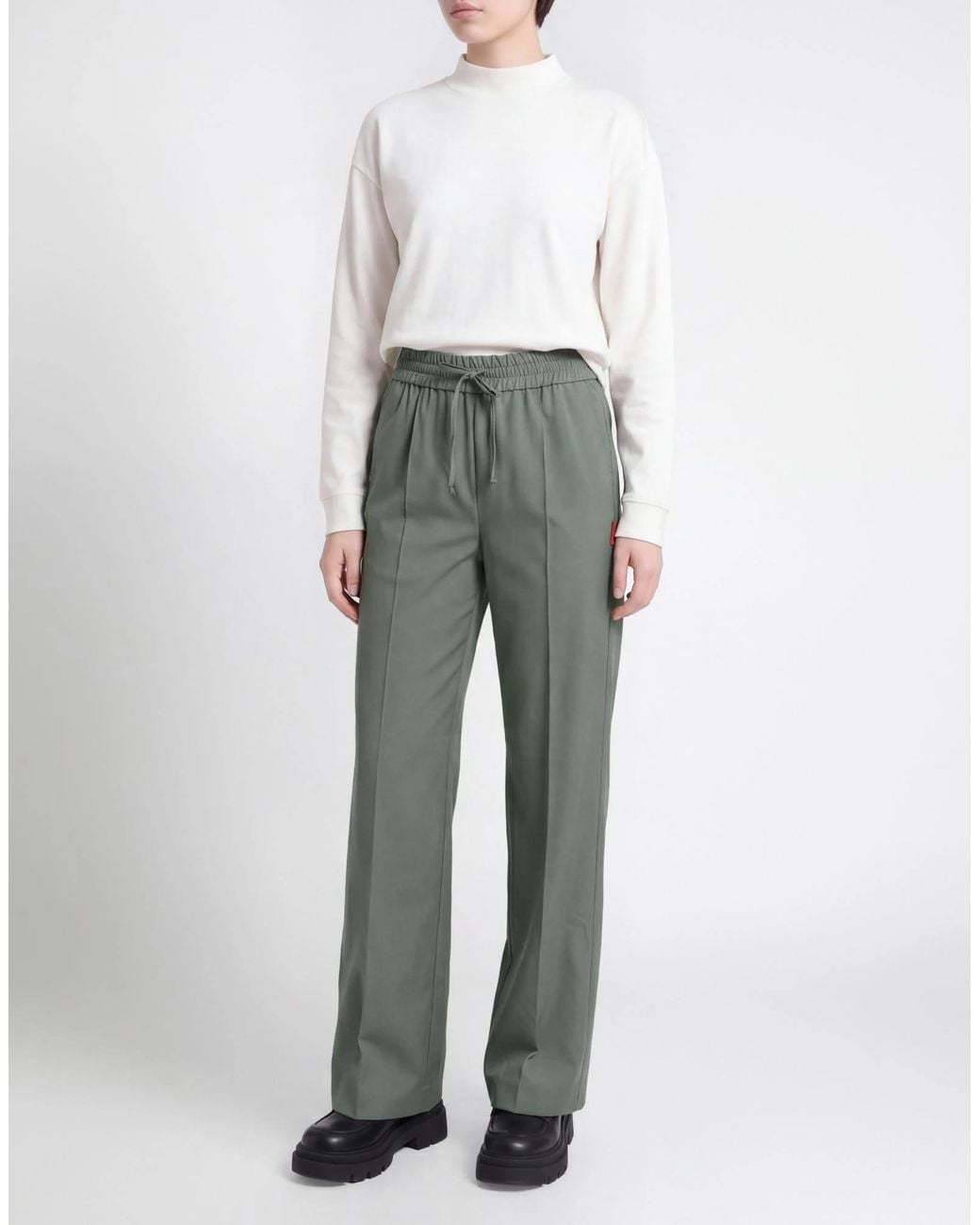 MAX&Co. Gray Slit Pockets Sweatpants