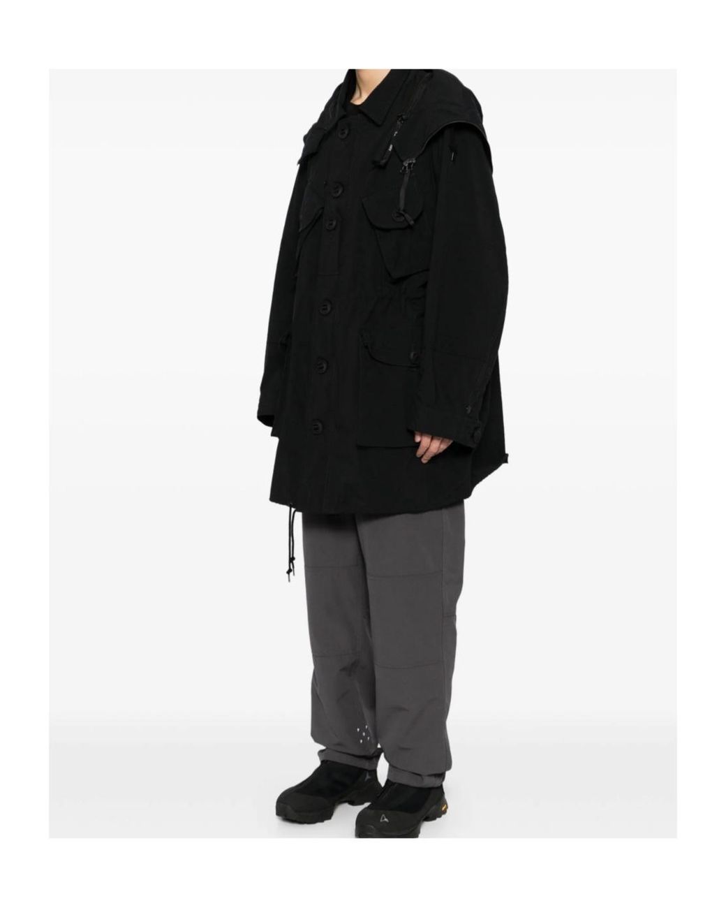 Junya Watanabe Blue Military Coat for men