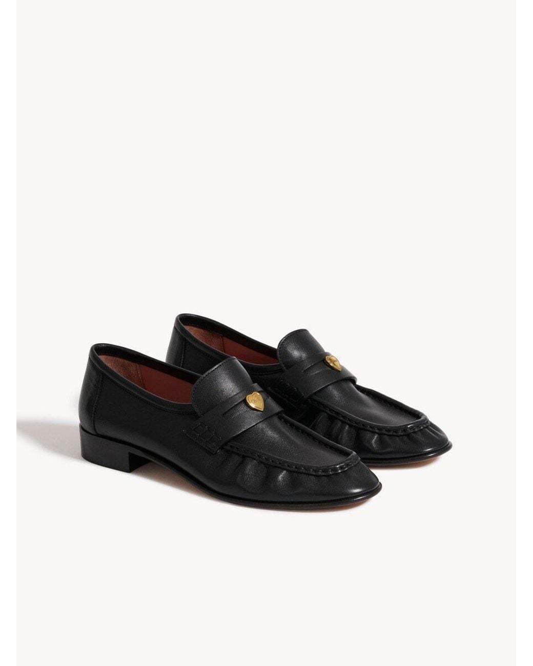 Chloé Black Chloé Letti Loafers