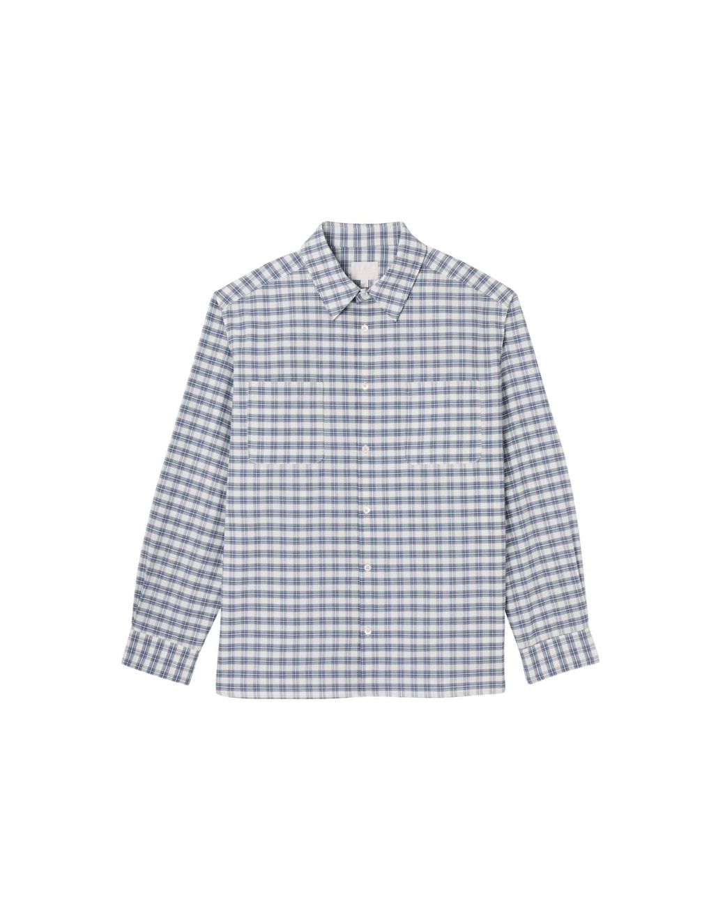 A.P.C. Blue Plaid Shirt for men