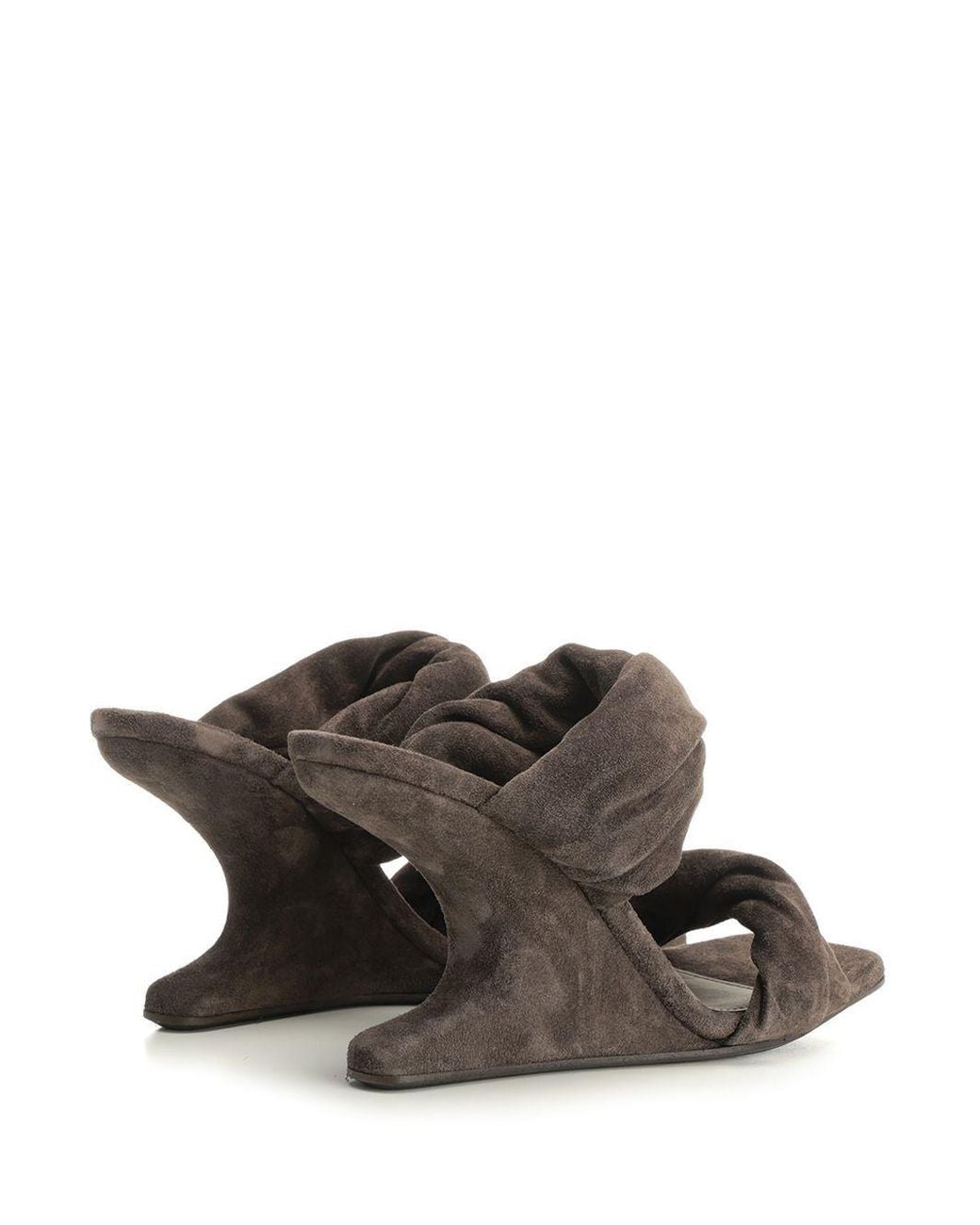 Rick Owens Brown Cantilever 6 Twisted