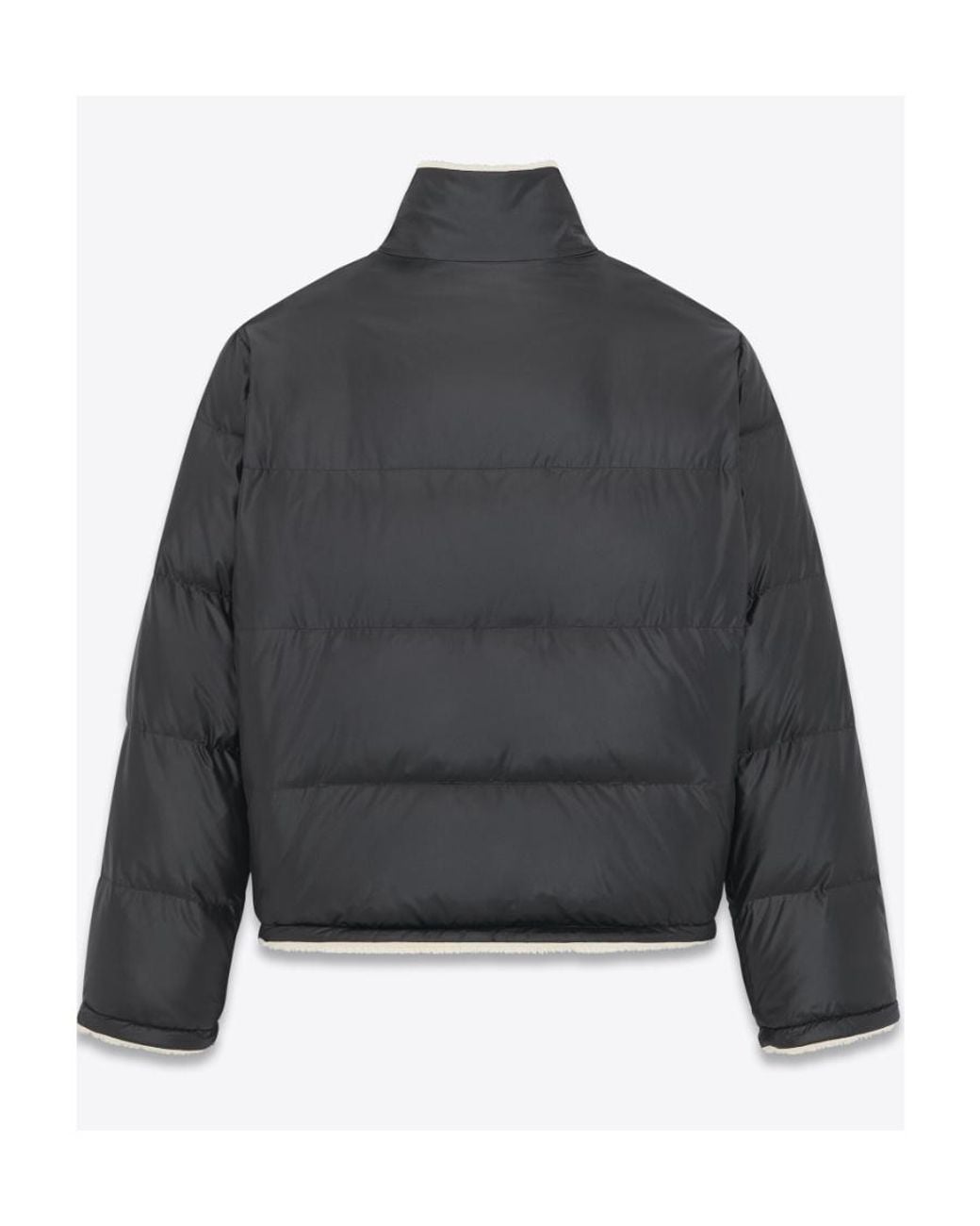 Saint Laurent Black Down Puffer Jacket for men