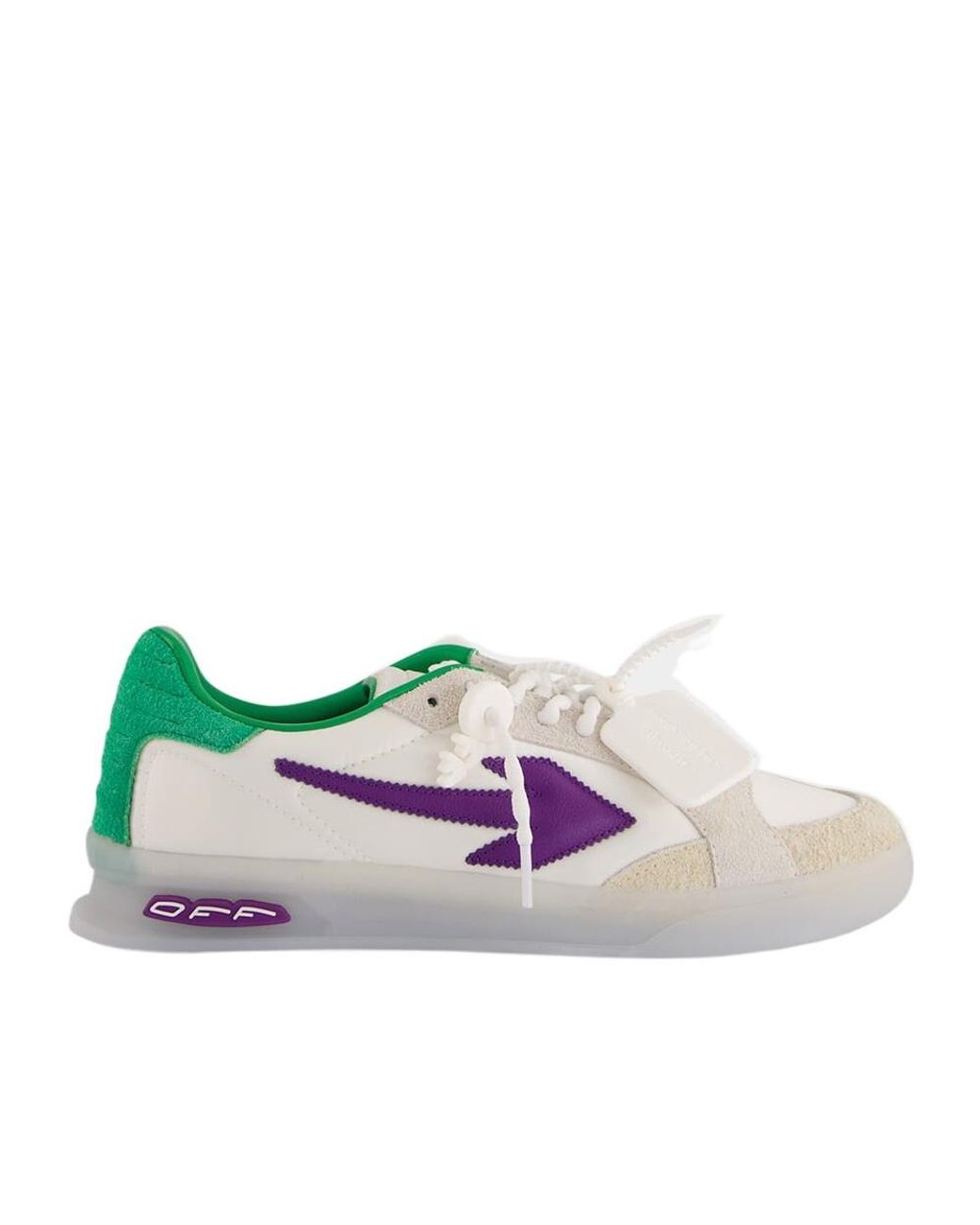 Off-White c/o Virgil Abloh Green End Of Play Low-Top Sneakers for men