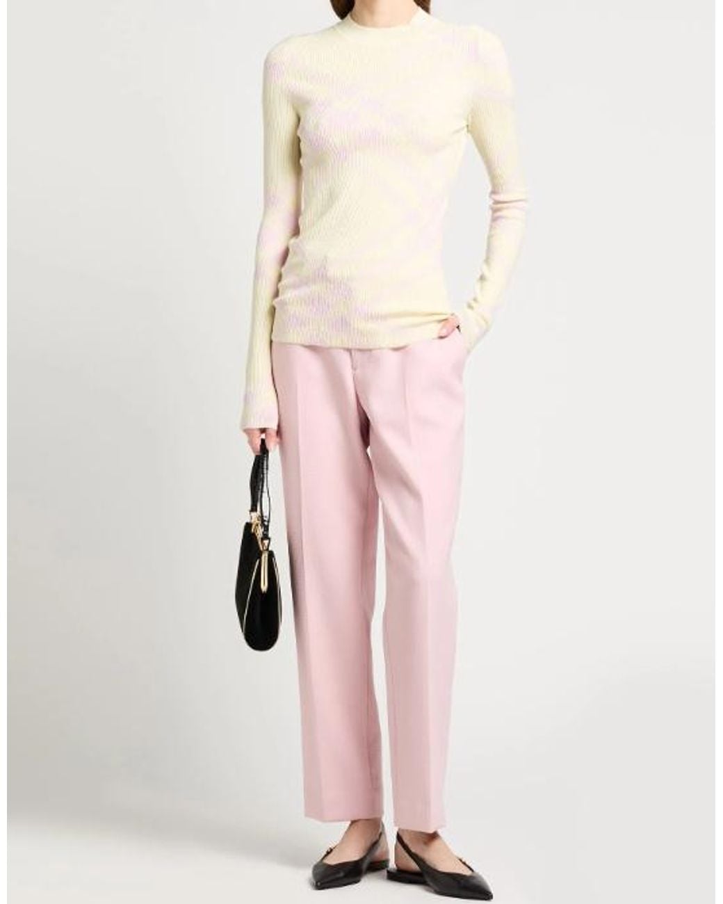 Burberry Natural Striped Sweater