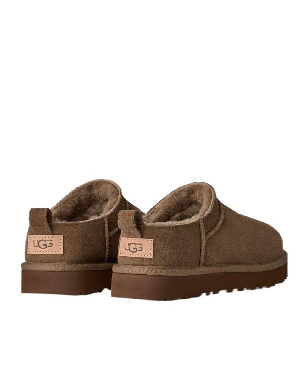 Ugg Brown Classic Micro Sandals