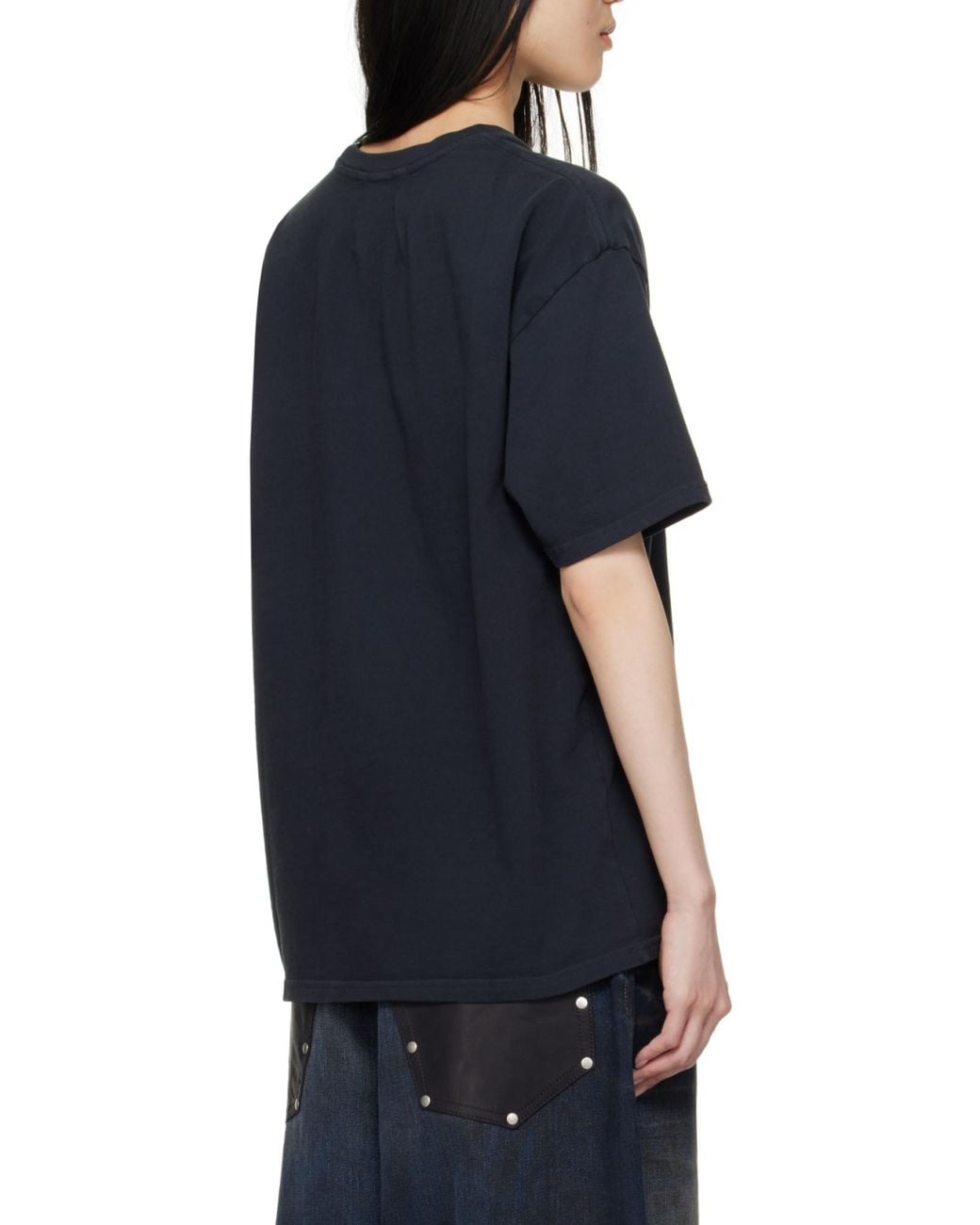 Rhude Black Caviar Tee for men