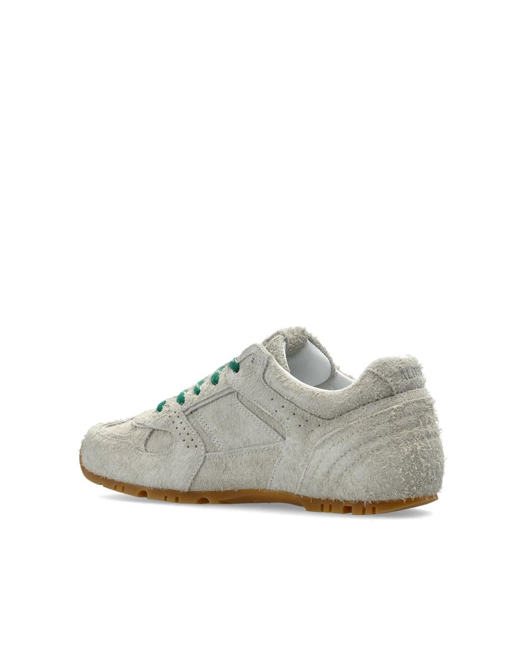 Alohas Gray Tb 56 Textured Low-Top Sneakers