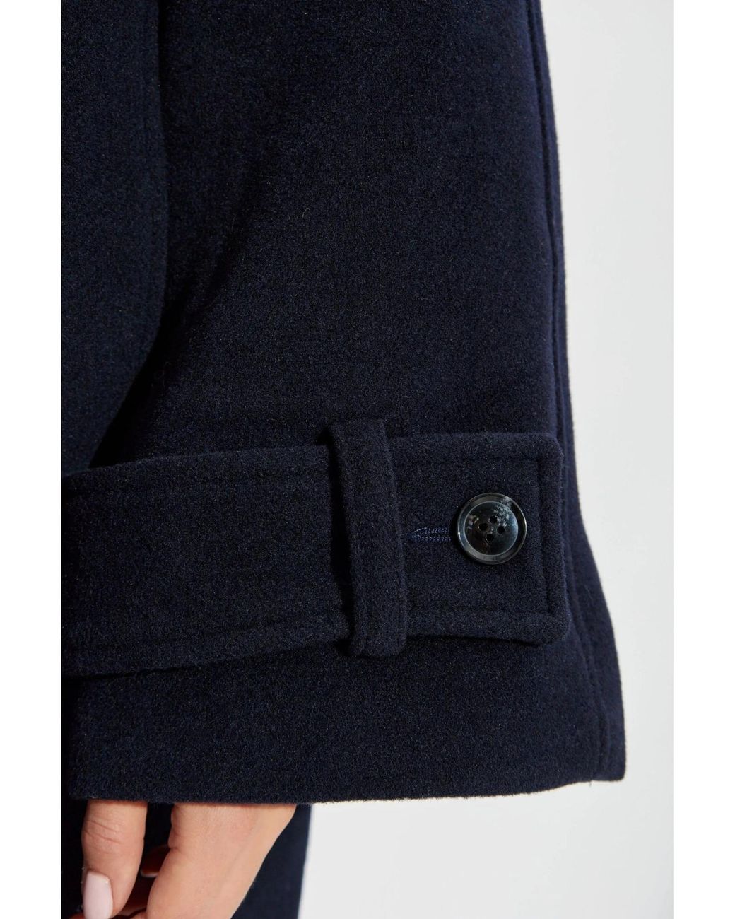 Samsøe & Samsøe Blue Alma Long Sleeve Puffer Jacket
