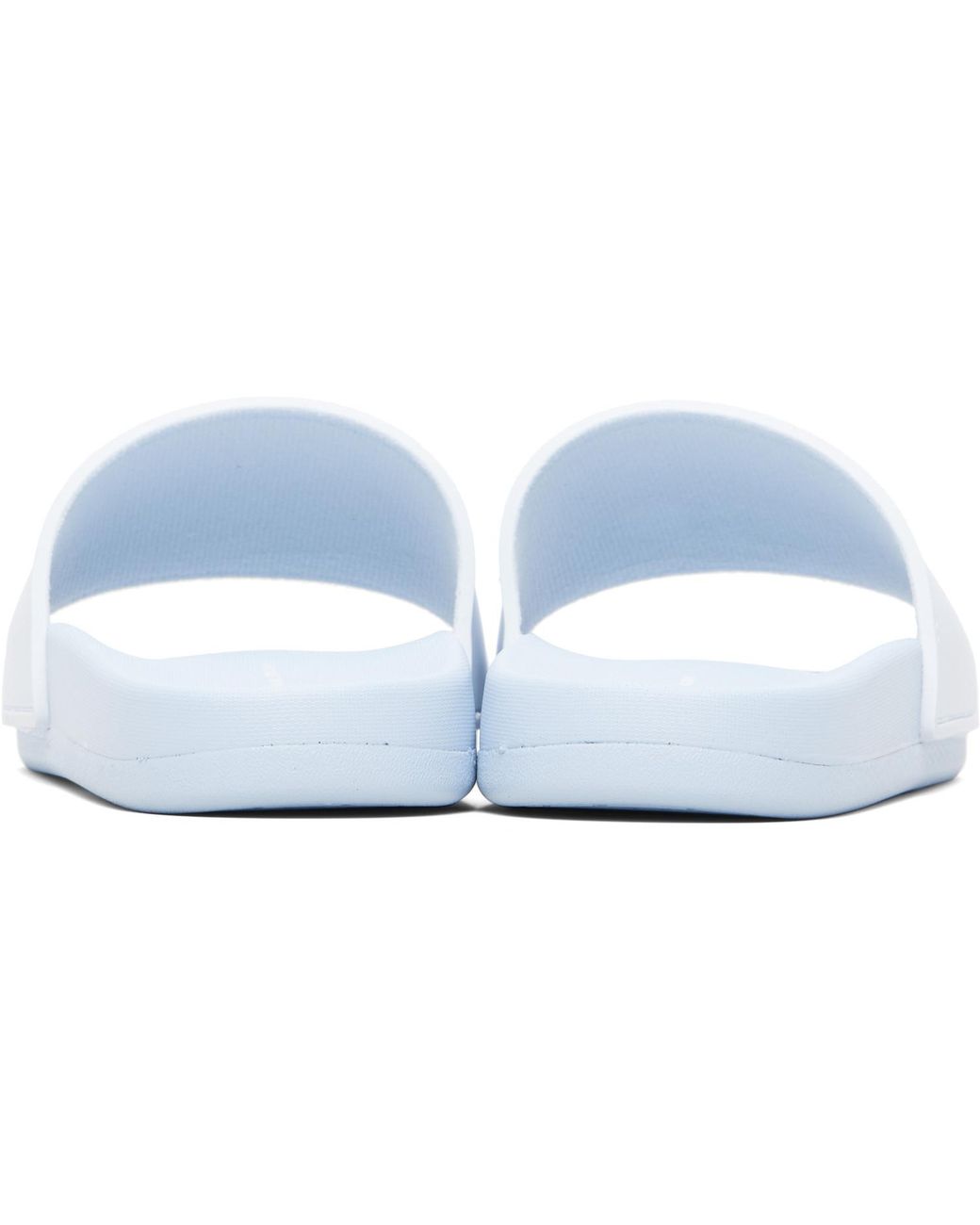 Anine Bing White Isla Slippers