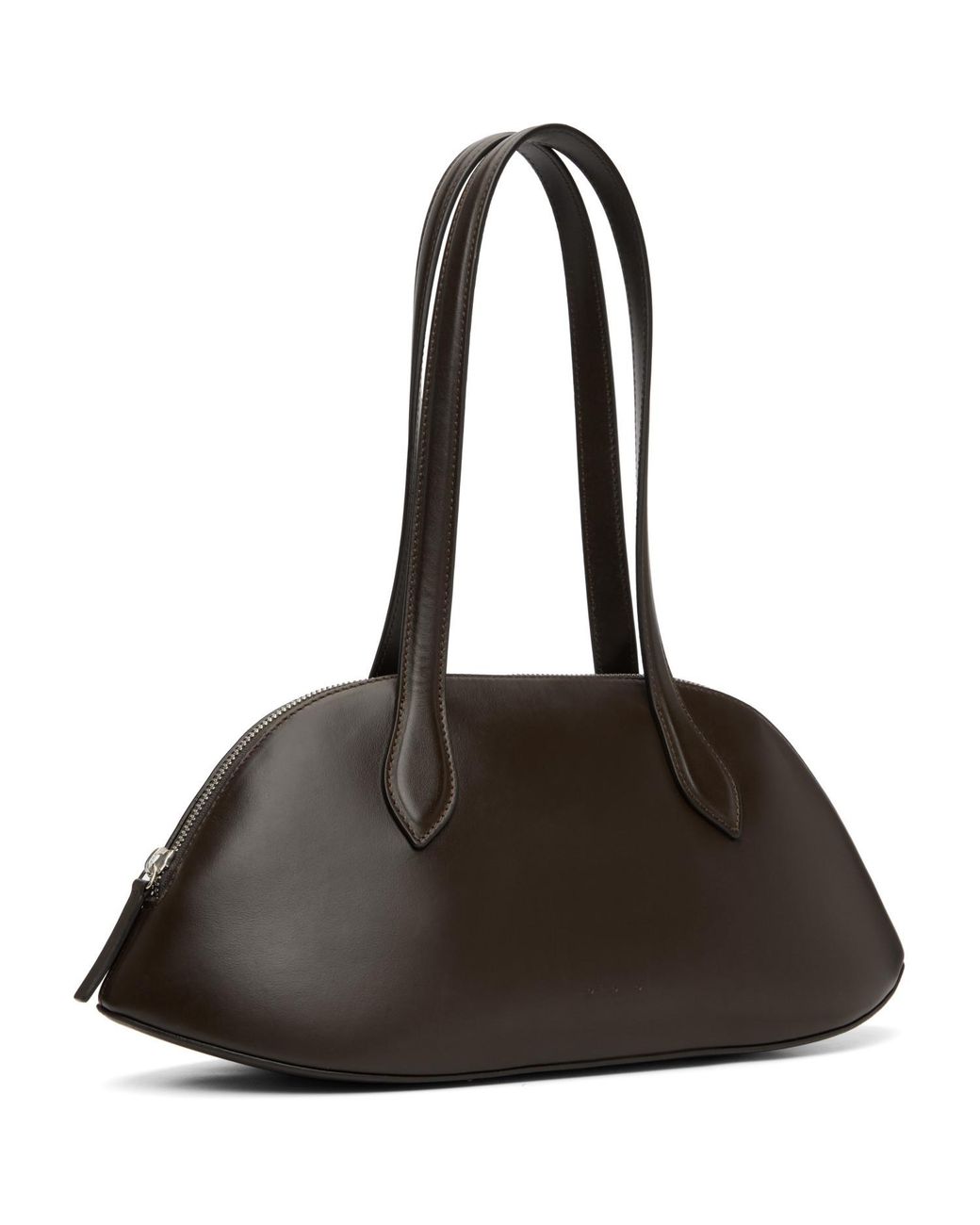 Aesther Ekme Black Cosmo Leather Shoulder Bag