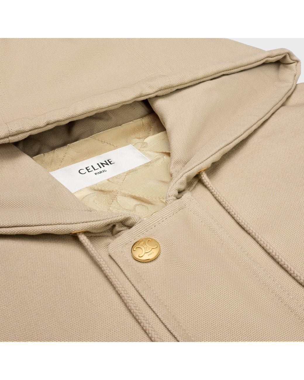 Céline Natural Triomphe Blouson Jacket