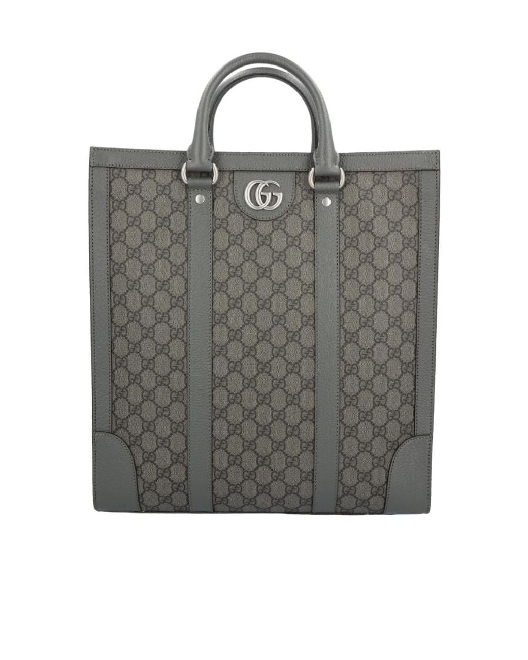Gucci Gray Ophidia Top Handle Bag for men