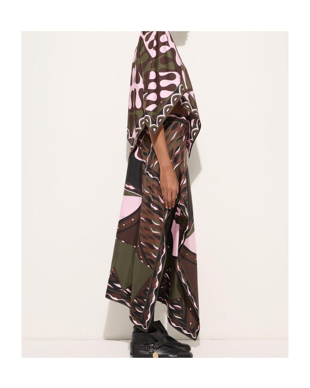 Emilio Pucci Multicolor Pucci Leocorno Print Blouse