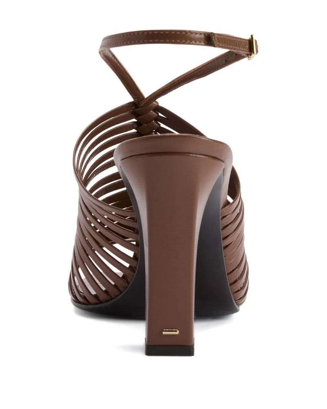 Giuseppe Zanotti Brown Savoia Open Toe Sandals