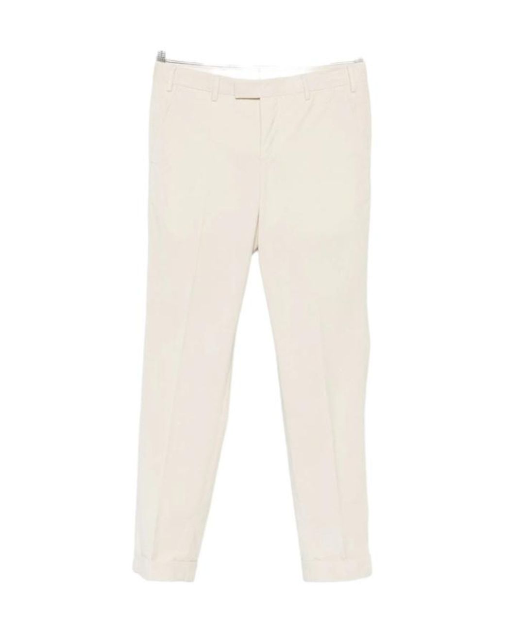 Pt Pantaloni Natural Casual Trousers With Belt Loops for men