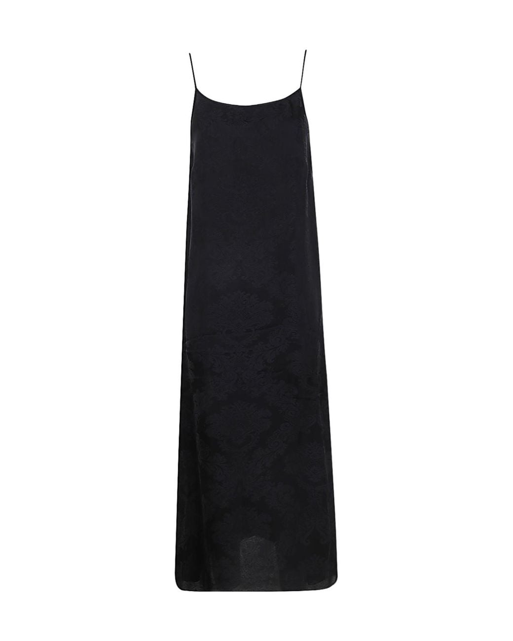 Uma Wang Black Suspender Dress