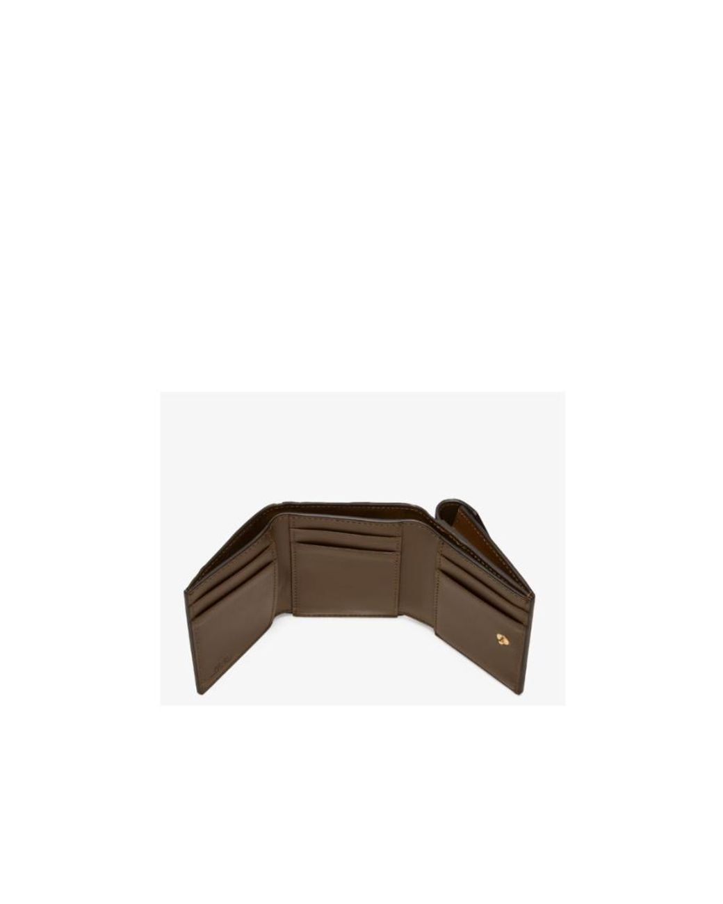 Fendi Multicolor Ff Monogrammed Tri-Fold Wallet