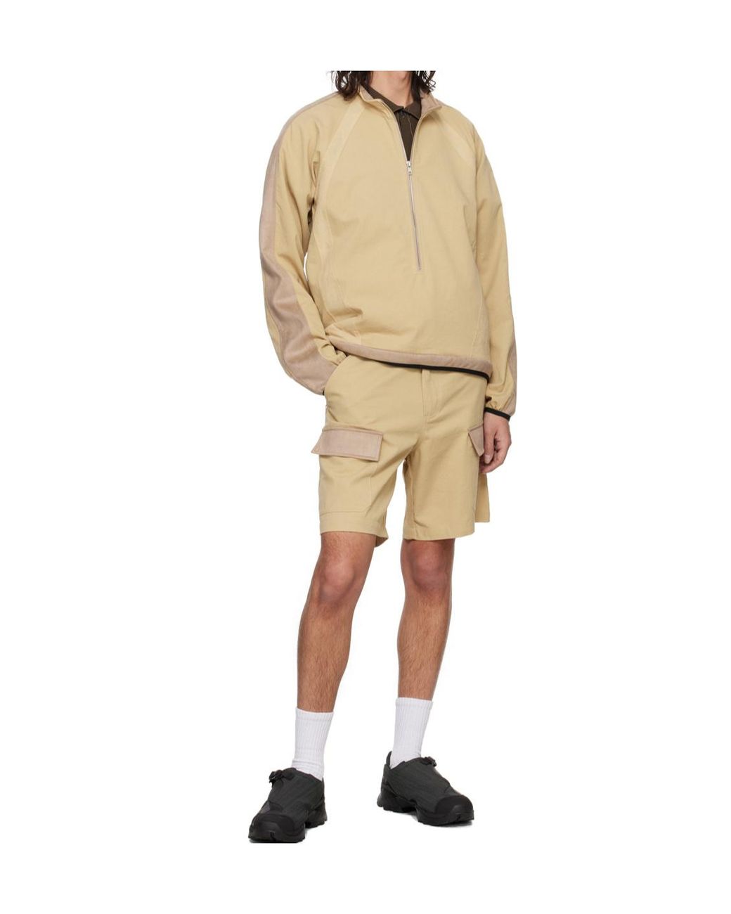 RANRA Natural Stubbur Shorts for men