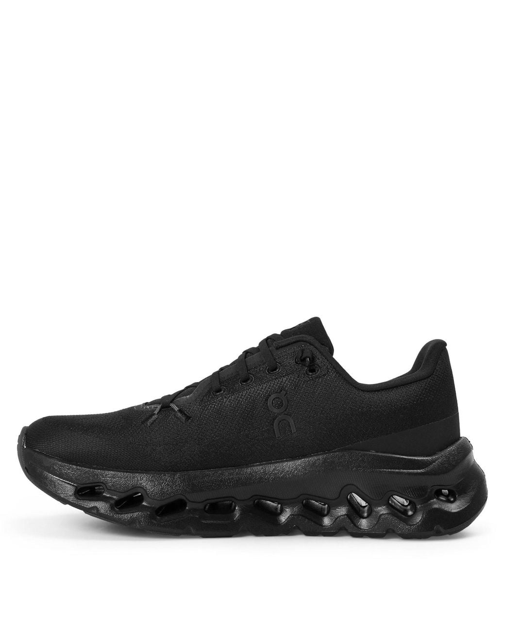 On Shoes Black Mesh Casual Running Shoes