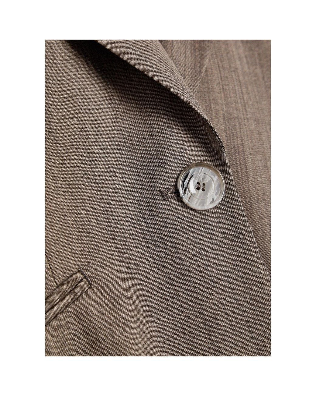 Emporio Armani Brown Wool Blazer