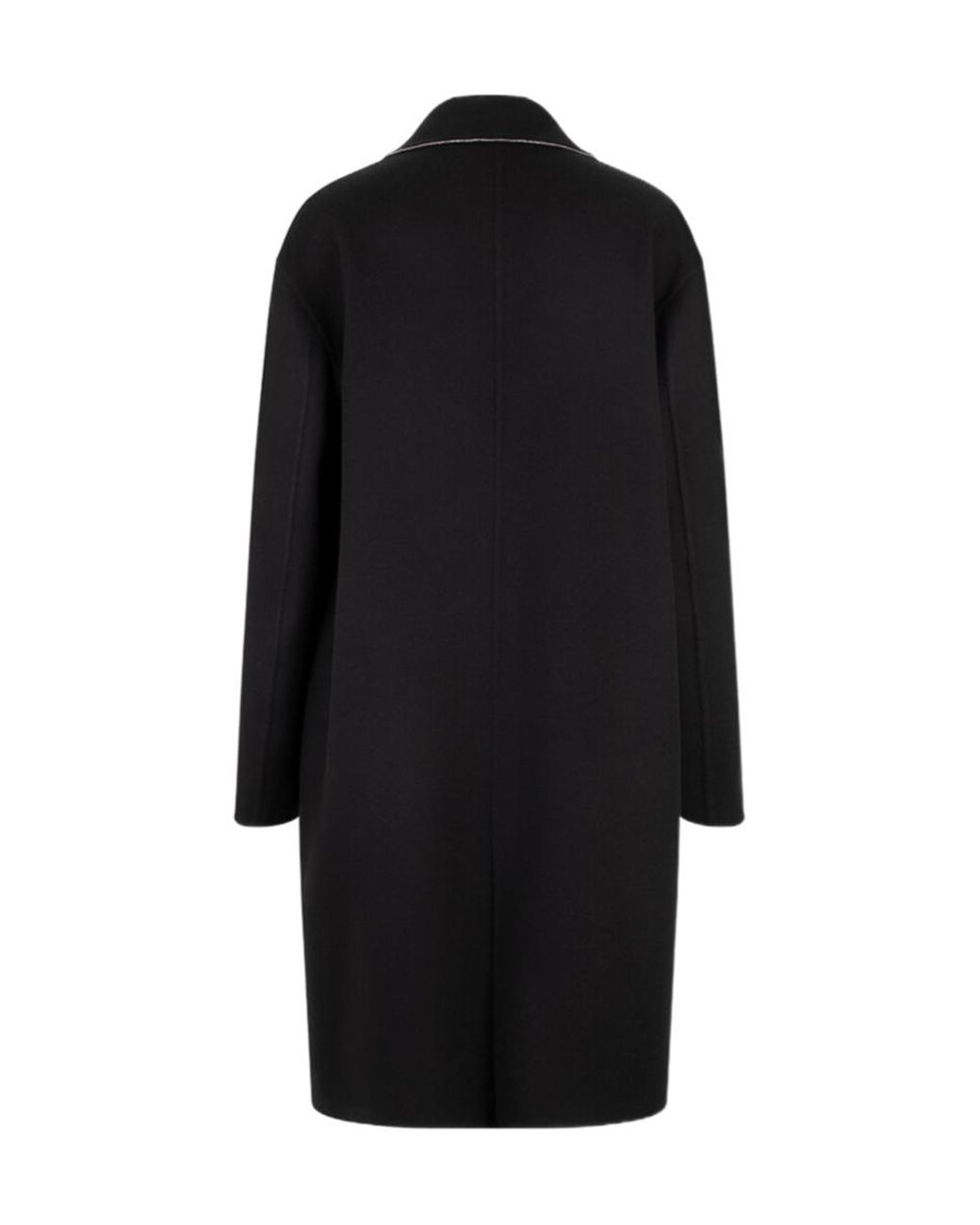 Fabiana Filippi Black Long-Sleeved Coat