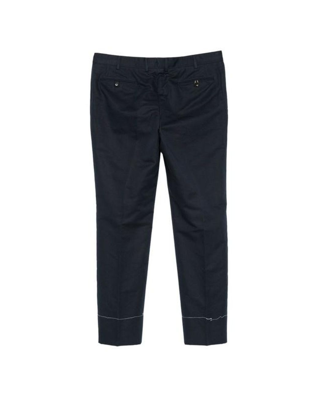 Brioni Blue Casual Trousers With Belt Loops for men