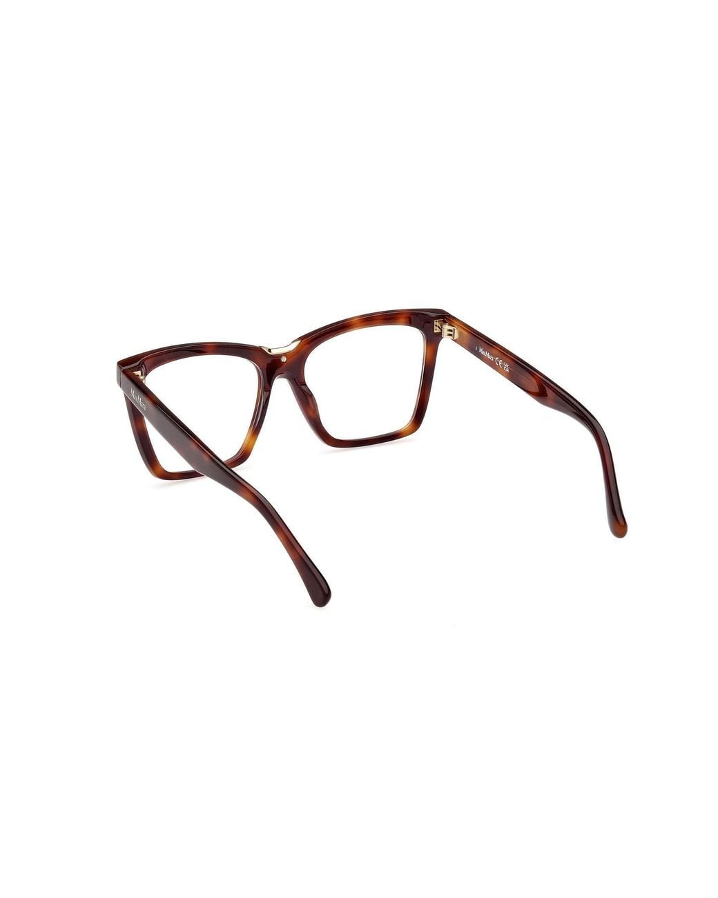 Max Mara White Square Frame Glasses