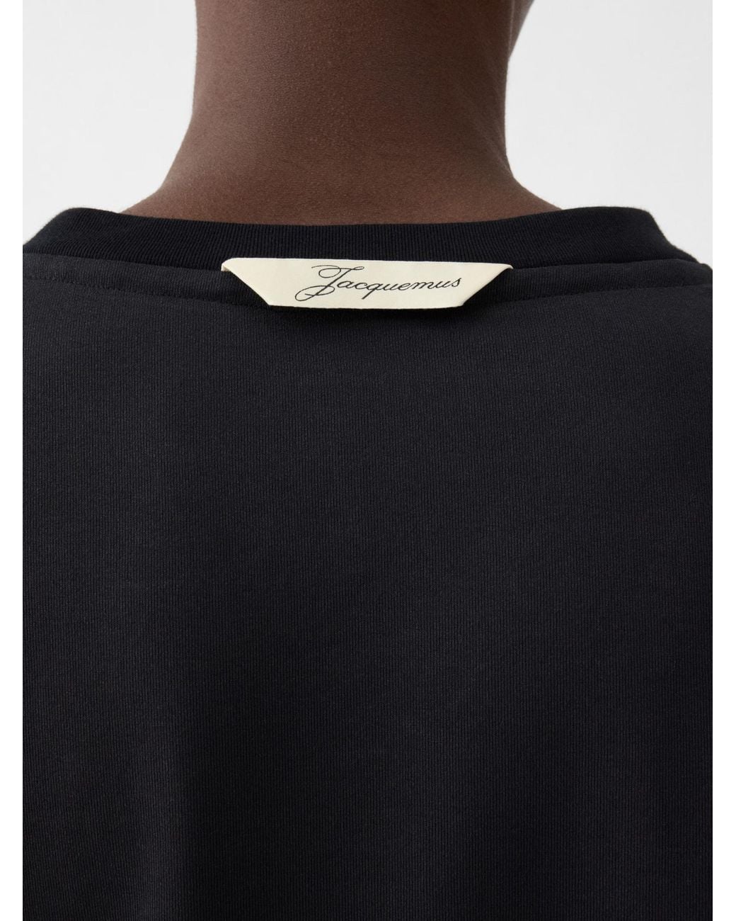 Jacquemus Black Rond Carré T-Shirt for men