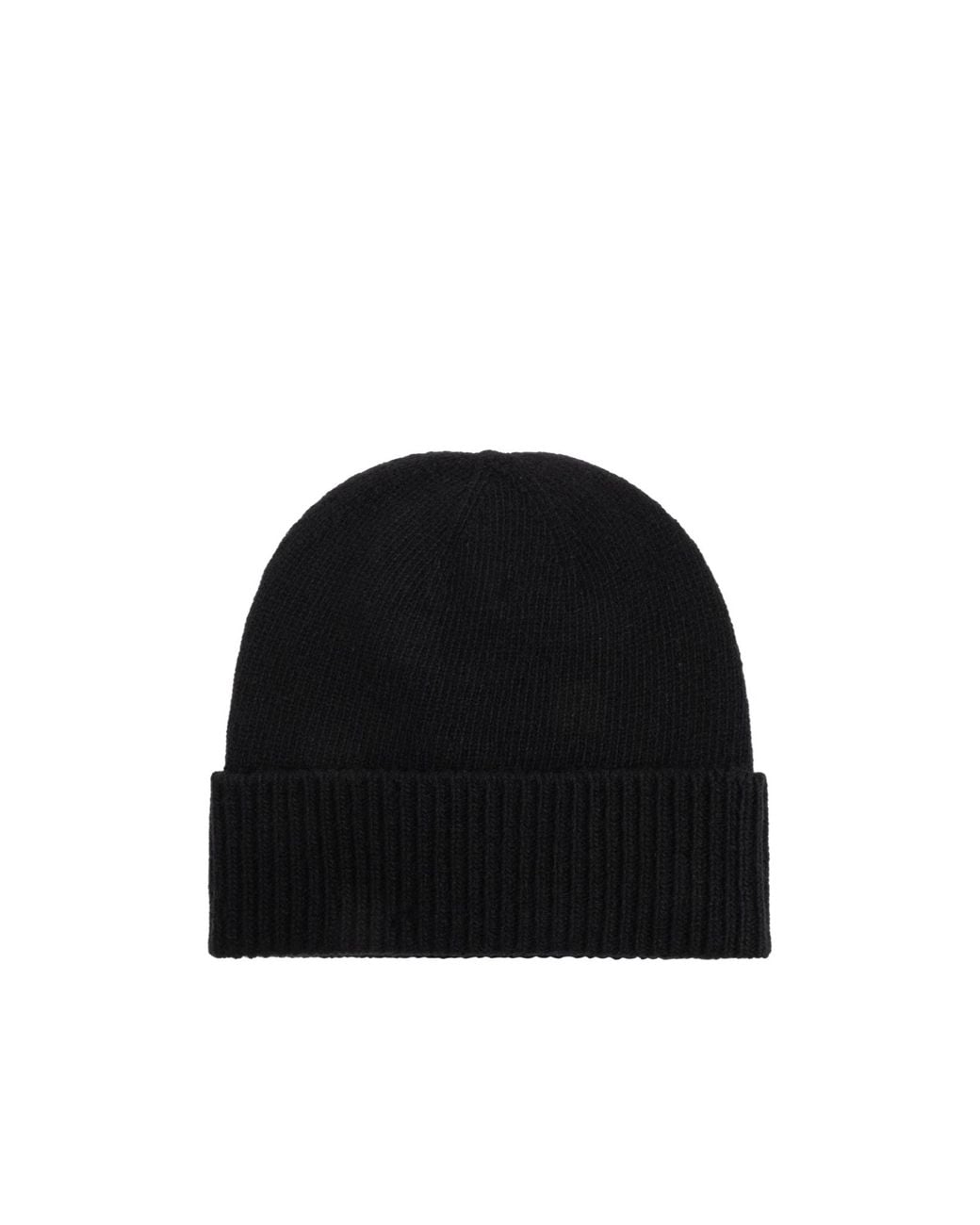 Vivienne Westwood Black Logo Embroidered Beanie for men